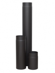 Труба КПД 1 м (черная), 2 мм, 200 мм
