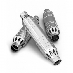 Дымоход-конвектор TMF Рэмбо 1 м, 1/0,8 мм, нерж./нерж., 115 мм