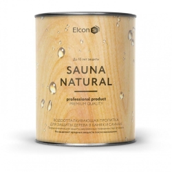 Пропитка для бани и сауны Elcon Sauna Natural (0,9 л)