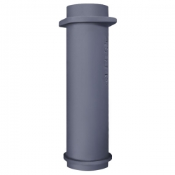Чугунная нижняя труба для шибера (115/500 мм)